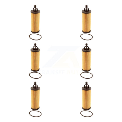 Filtre à huile à cartouche moteur (paquet de 6) pour Ram Dodge Jeep 1500 Grand Caravan 200