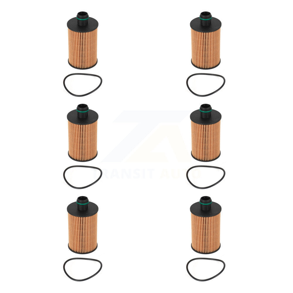 Filtre à huile à cartouche moteur (paquet de 6) pour Ram 1500 Jeep Grand Cherokee Classic