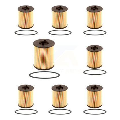 Filtre à huile à cartouche moteur (paquet de 8) pour Saturn Vue L300 Cadillac Catera LS2 LW