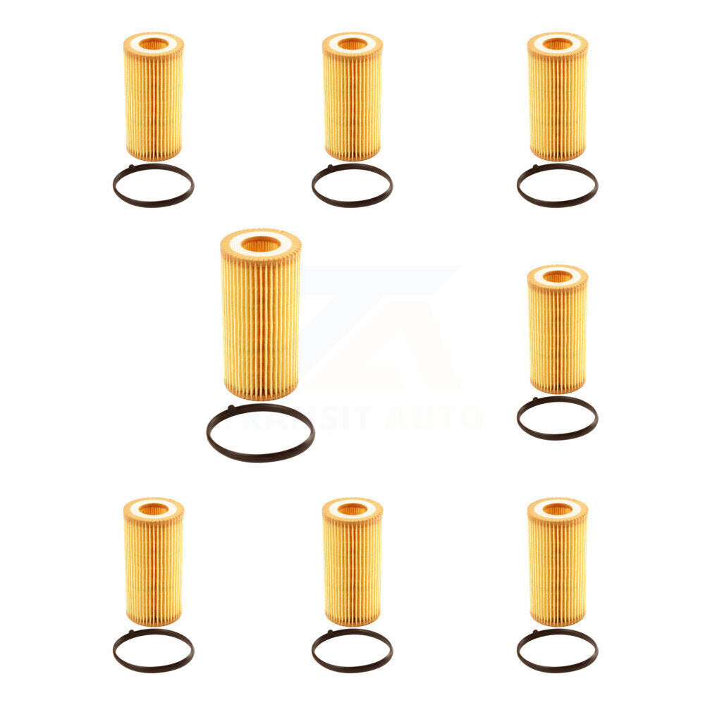 Filtre à huile à cartouche moteur (paquet de 8) pour Volkswagen Jetta Passat Golf Audi A4 A