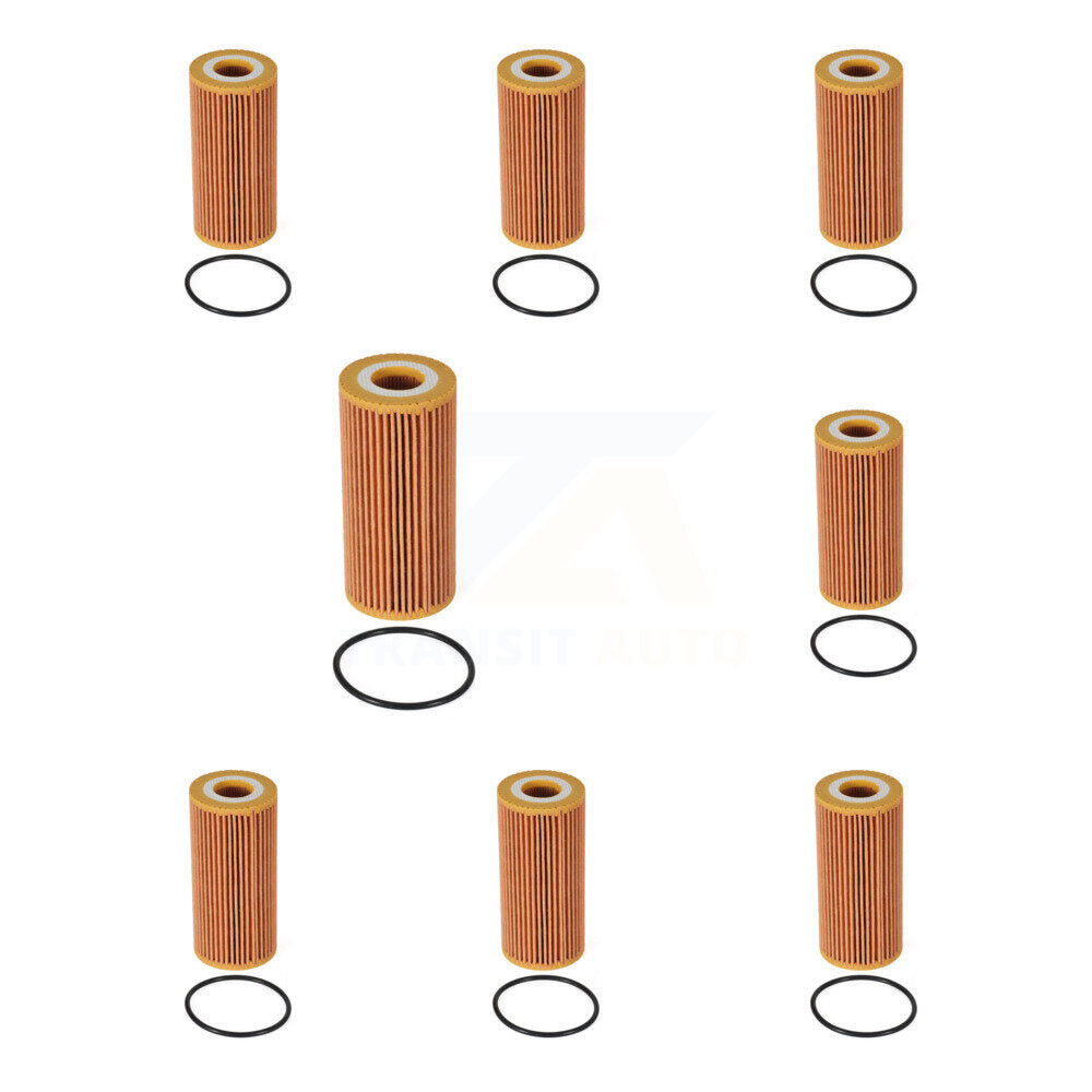 Filtre à huile à cartouche moteur (paquet de 8) pour Volkswagen Audi Jetta Tiguan Atlas Q5