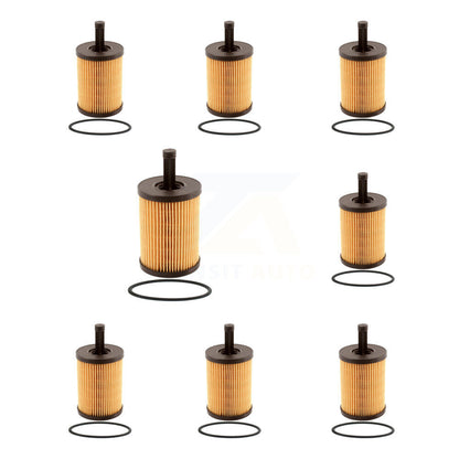 Filtre à huile à cartouche moteur (paquet de 8) pour Volkswagen Jetta Golf Passat Audi CC A