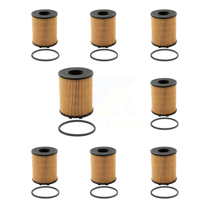 Filtre à huile à cartouche moteur (paquet de 8) pour Fiat 500 Dodge Dart Jeep Renegade 500L