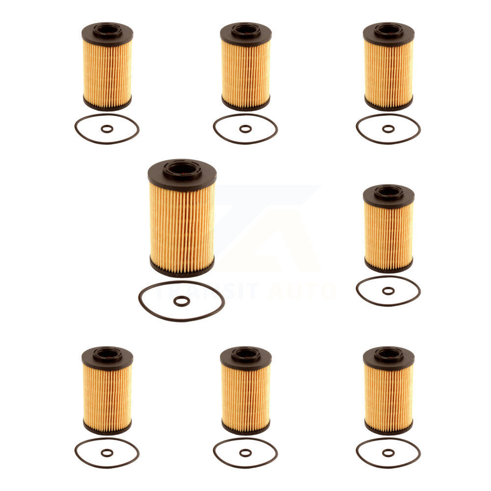 Filtre à huile à cartouche moteur (paquet de 8) pour Hyundai Santa Fe Genesis Coupé Sonata