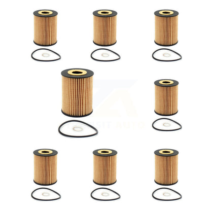 Filtre à huile à cartouche moteur (paquet de 8) pour Kia Hyundai palissade Sorento Telluride
