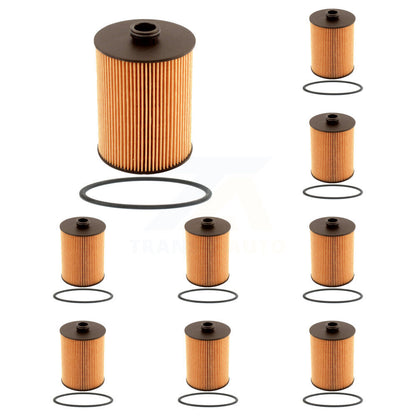 Filtre à huile à cartouche moteur (paquet de 9) pour Volkswagen Atlas Passat Cross Sport CC