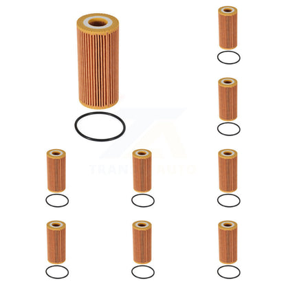 Filtre à huile à cartouche moteur (paquet de 9) pour Volkswagen Audi Jetta Tiguan Atlas Q5