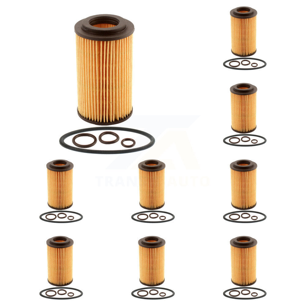 Filtre à huile à cartouche moteur (paquet de 9) pour Mercedes-Benz GLK350 C300 ML350 C250
