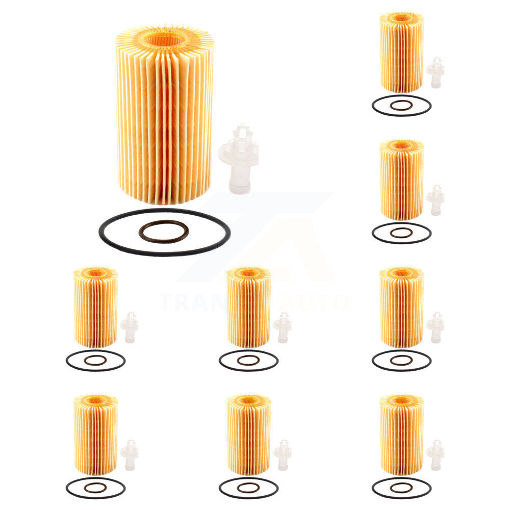 Filtre à huile à cartouche moteur (paquet de 9) pour Toyota Tundra Sequoia Lexus LX570 LC50