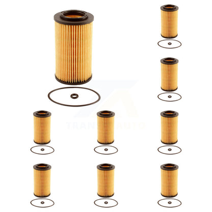 Filtre à huile à cartouche moteur (paquet de 9) pour Hyundai Santa Fe Sonata Kia Veracruz