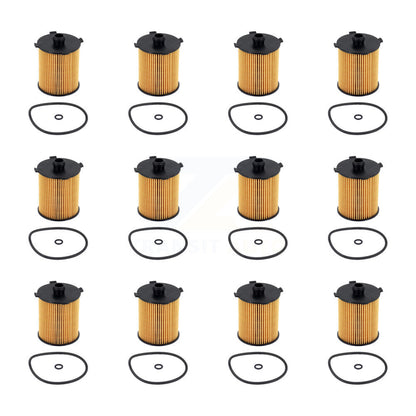 Filtre à huile à cartouche moteur (paquet de 12) pour Volvo XC60 XC90 XC40 S60 V60 Cross V9