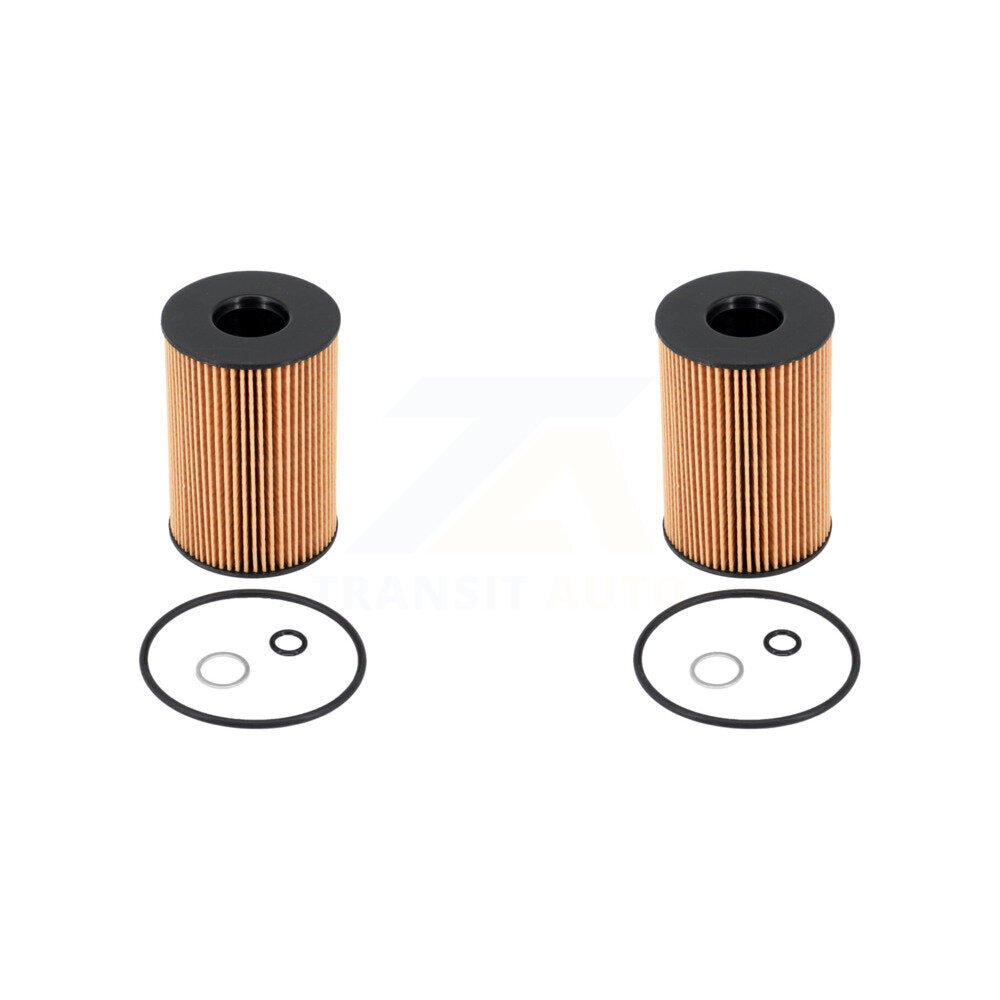 Filtre à huile à cartouche moteur (paquet de 2) pour BMW X5 X6 Land Rover X7 Range Sport M5