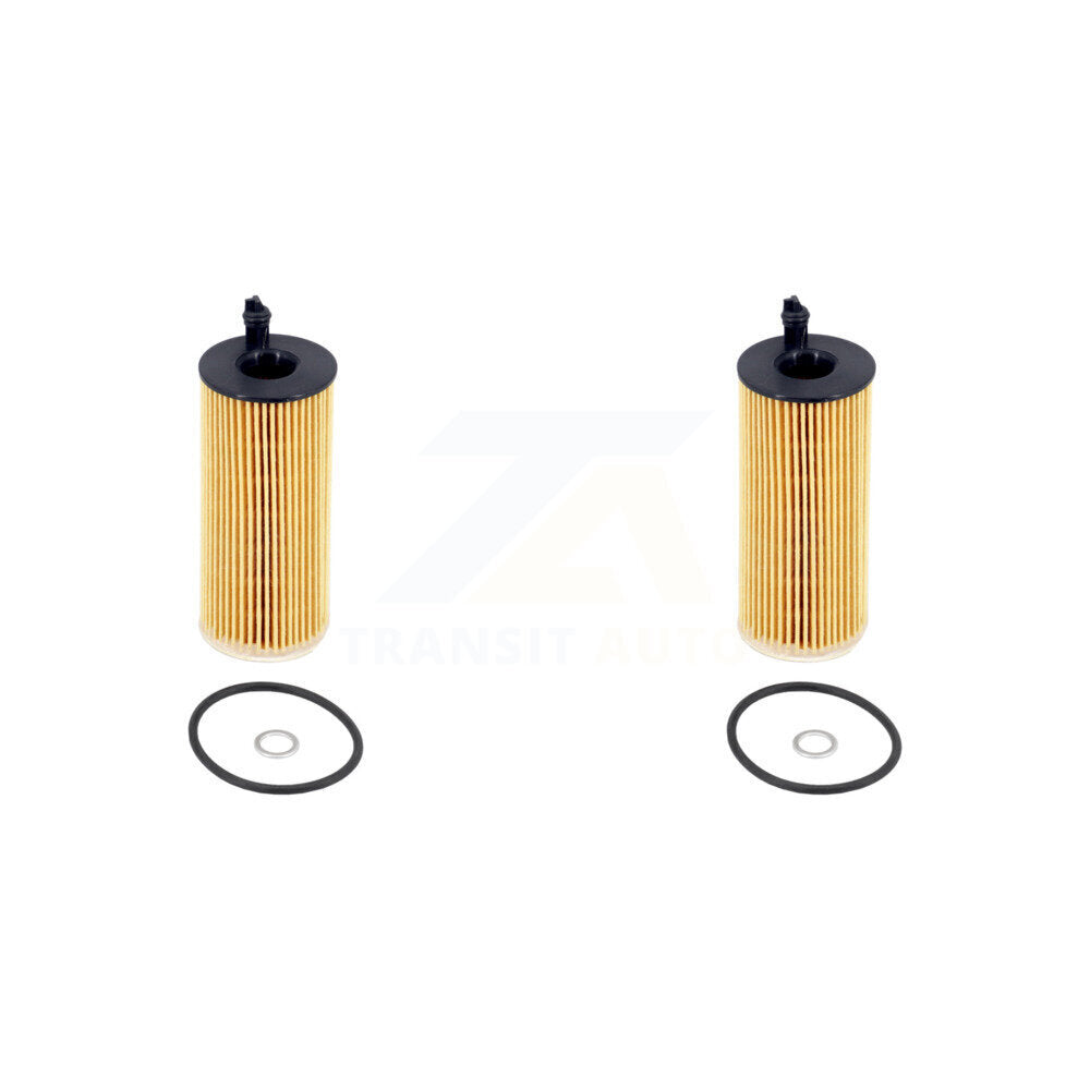 Filtre à huile à cartouche moteur (paquet de 2) pour BMW X5 X3 328d xDrive 535d 740Ld