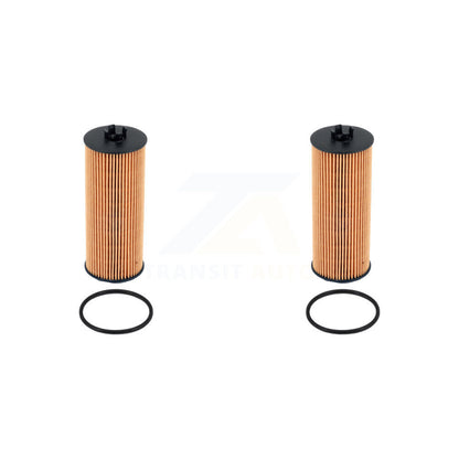 Filtre à huile à cartouche moteur (paquet de 2) pour Mercedes-Benz G63 AMG S550 GLE63 S E63