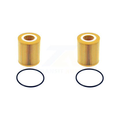 Filtre à huile à cartouche moteur (paquet de 2) pour Ford F-150 Land Rover Range Sport