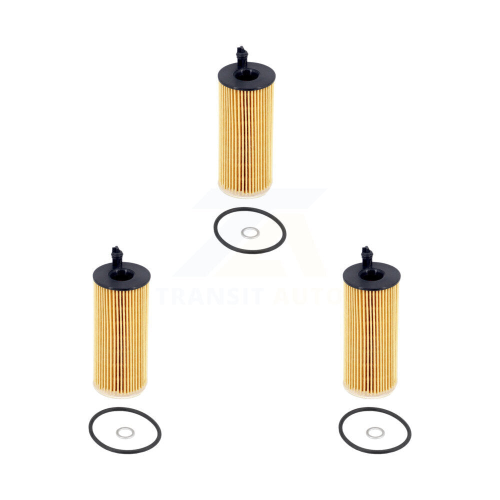 Filtre à huile à cartouche moteur (paquet de 3) pour BMW X5 X3 328d xDrive 535d 740Ld