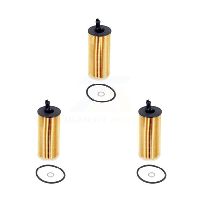 Filtre à huile à cartouche moteur (paquet de 3) pour BMW X5 X3 328d xDrive 535d 740Ld