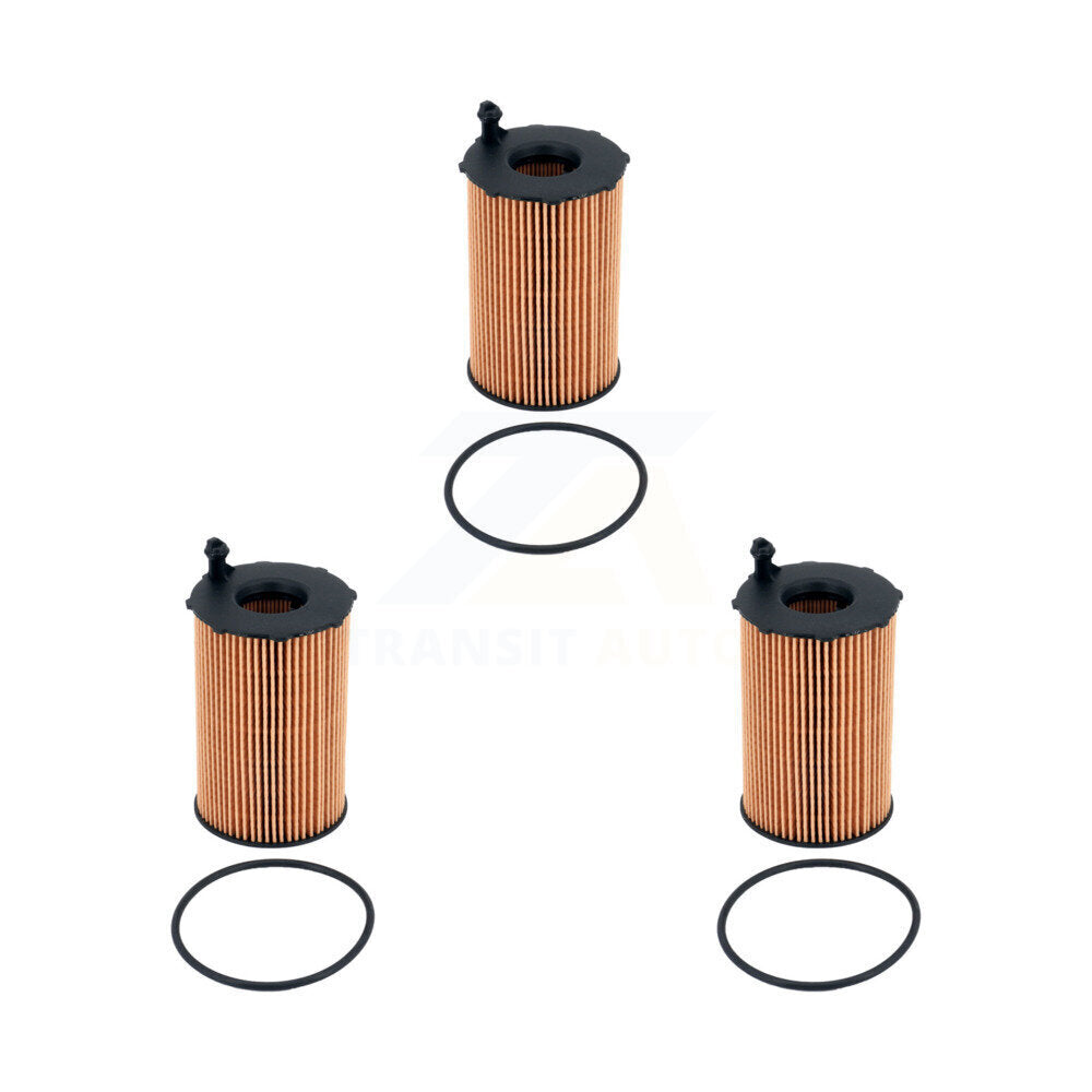 Filtre à huile à cartouche moteur (paquet de 3) pour Audi Q5 Volkswagen Touareg Porsche Q7