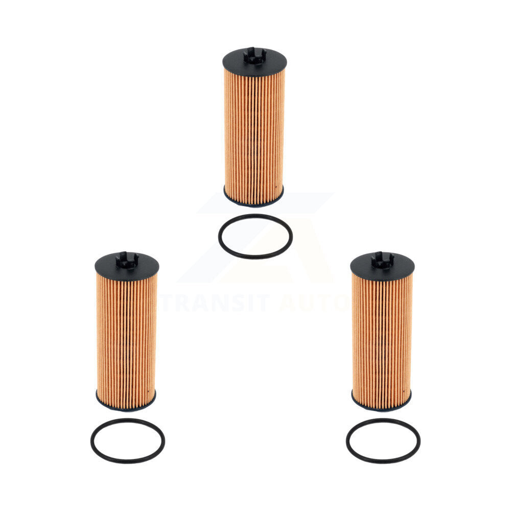 Filtre à huile à cartouche moteur (paquet de 3) pour Mercedes-Benz G63 AMG S550 GLE63 S E63