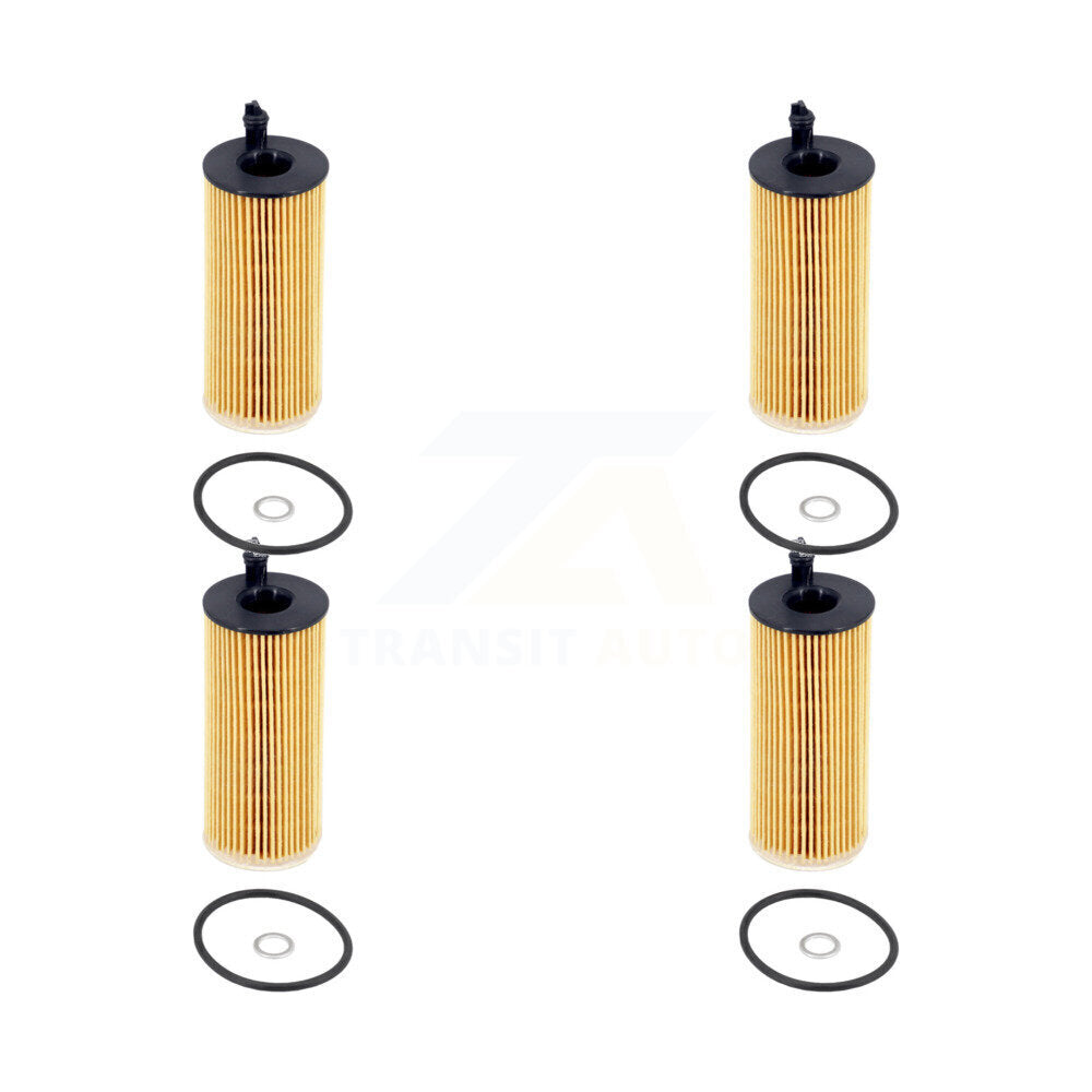 Filtre à huile à cartouche moteur (paquet de 4) pour BMW X5 X3 328d xDrive 535d 740Ld