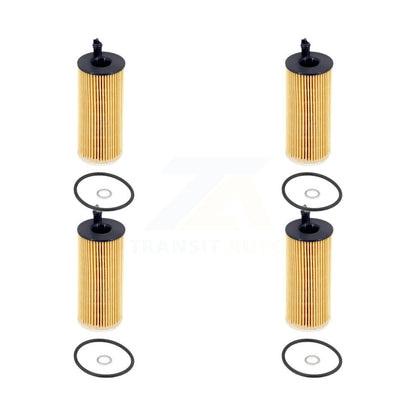 Filtre à huile à cartouche moteur (paquet de 4) pour BMW X5 X3 328d xDrive 535d 740Ld