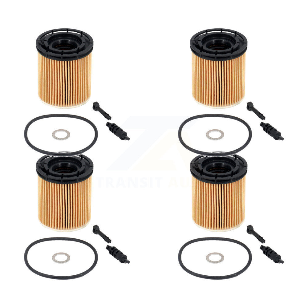 Filtre à huile à cartouche moteur (paquet de 4) pour Hyundai Kia Tucson Elantra Kona Venue
