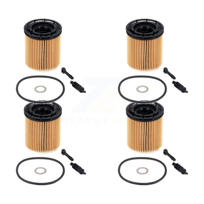 Filtre à huile à cartouche moteur (paquet de 4) pour Hyundai Kia Tucson Elantra Kona Venue