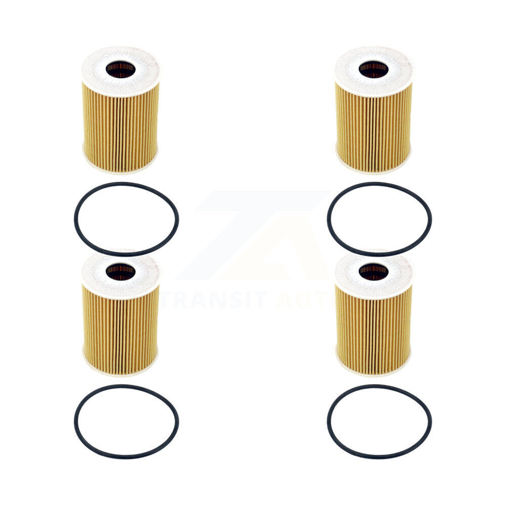 Filtre à huile à cartouche moteur (paquet de 4) pour Porsche 911 Cayenne Macan Panamera BMW