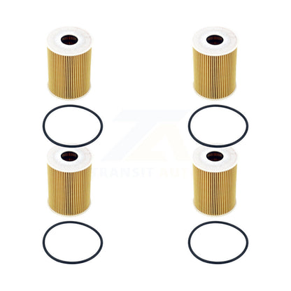 Filtre à huile à cartouche moteur (paquet de 4) pour Porsche 911 Cayenne Macan Panamera BMW