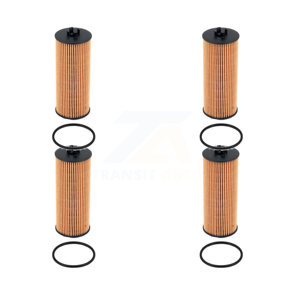 Filtre à huile à cartouche moteur (paquet de 4) pour Mercedes-Benz G63 AMG S550 GLE63 S E63