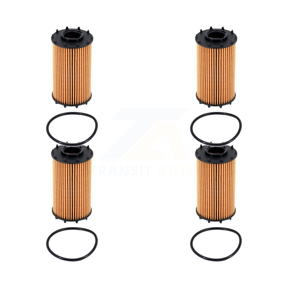 Filtre à huile à cartouche moteur (paquet de 4) pour Audi Porsche Macan Cayenne Q7 SQ5 S5 Q