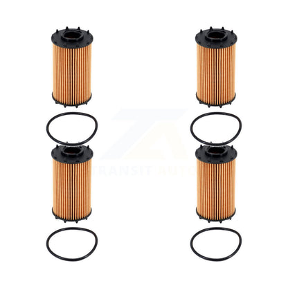 Filtre à huile à cartouche moteur (paquet de 4) pour Audi Porsche Macan Cayenne Q7 SQ5 S5 Q