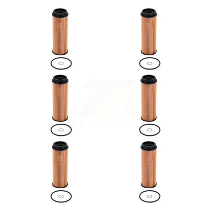 Filtre à huile à cartouche moteur (paquet de 6) pour BMW X3 X5 X4 X7 X6 M340i xDrive 340i G