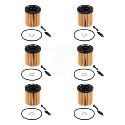 Filtre à huile à cartouche moteur (paquet de 6) pour Hyundai Kia Tucson Elantra Kona Venue