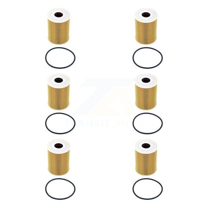 Filtre à huile à cartouche moteur (paquet de 6) pour Porsche 911 Cayenne Macan Panamera BMW
