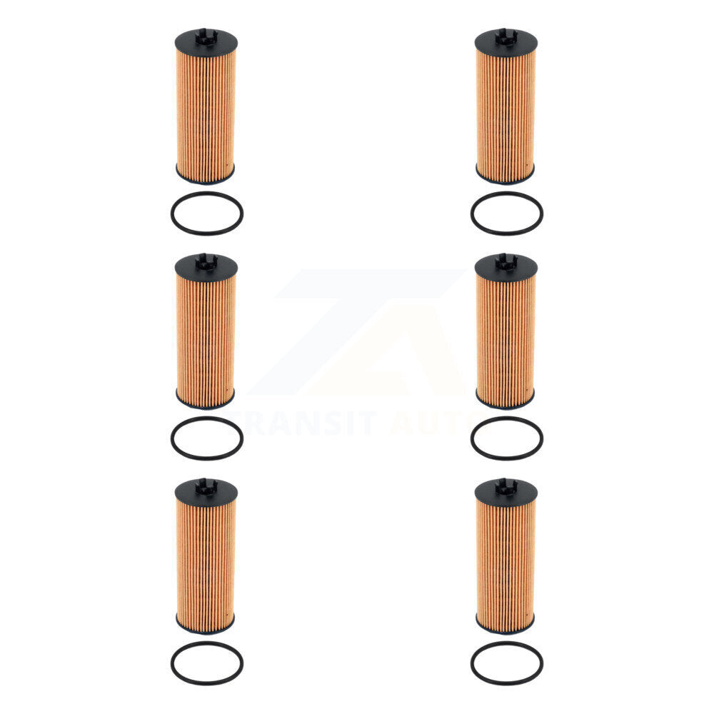 Filtre à huile à cartouche moteur (paquet de 6) pour Mercedes-Benz G63 AMG S550 GLE63 S E63