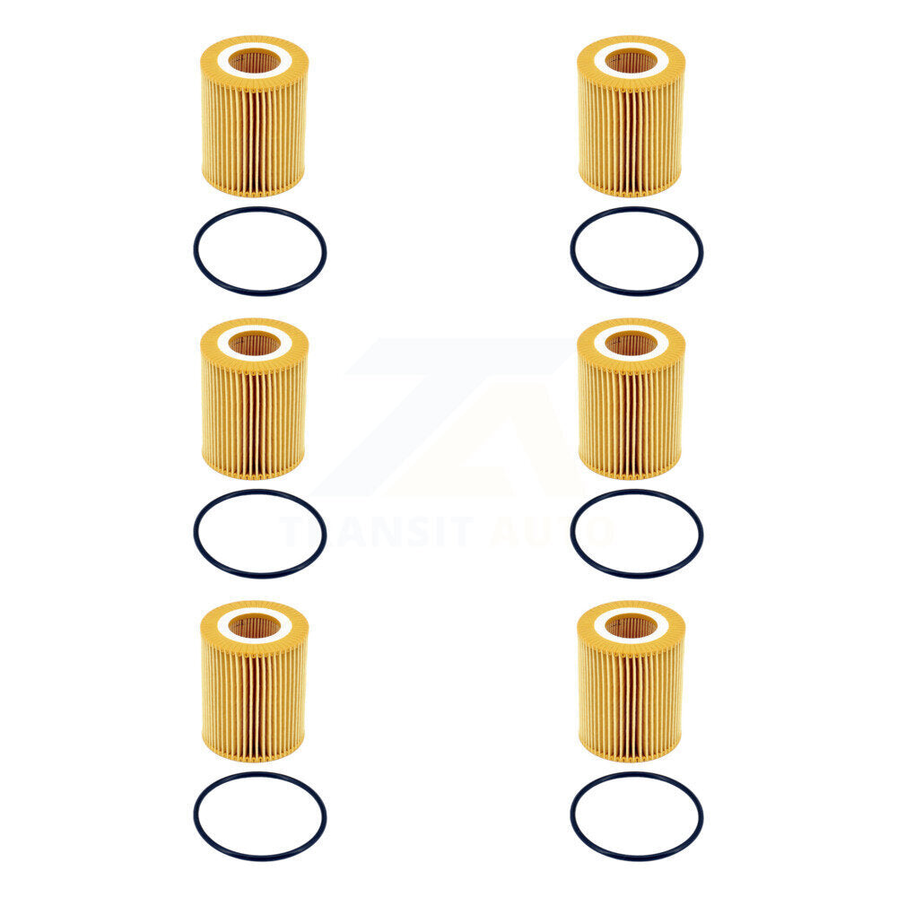 Filtre à huile à cartouche moteur (paquet de 6) pour Ford F-150 Land Rover Range Sport