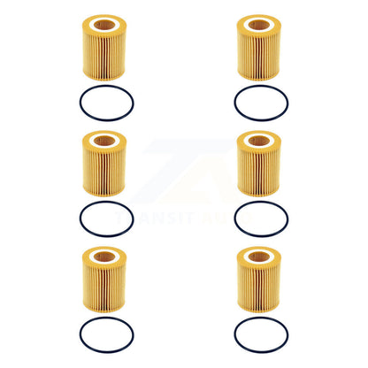 Filtre à huile à cartouche moteur (paquet de 6) pour Ford F-150 Land Rover Range Sport