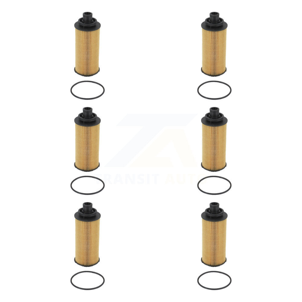 Filtre à huile à cartouche moteur (paquet de 6) pour Chevrolet Colorado GMC Canyon 2,8 l