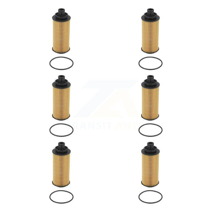 Filtre à huile à cartouche moteur (paquet de 6) pour Chevrolet Colorado GMC Canyon 2,8 l