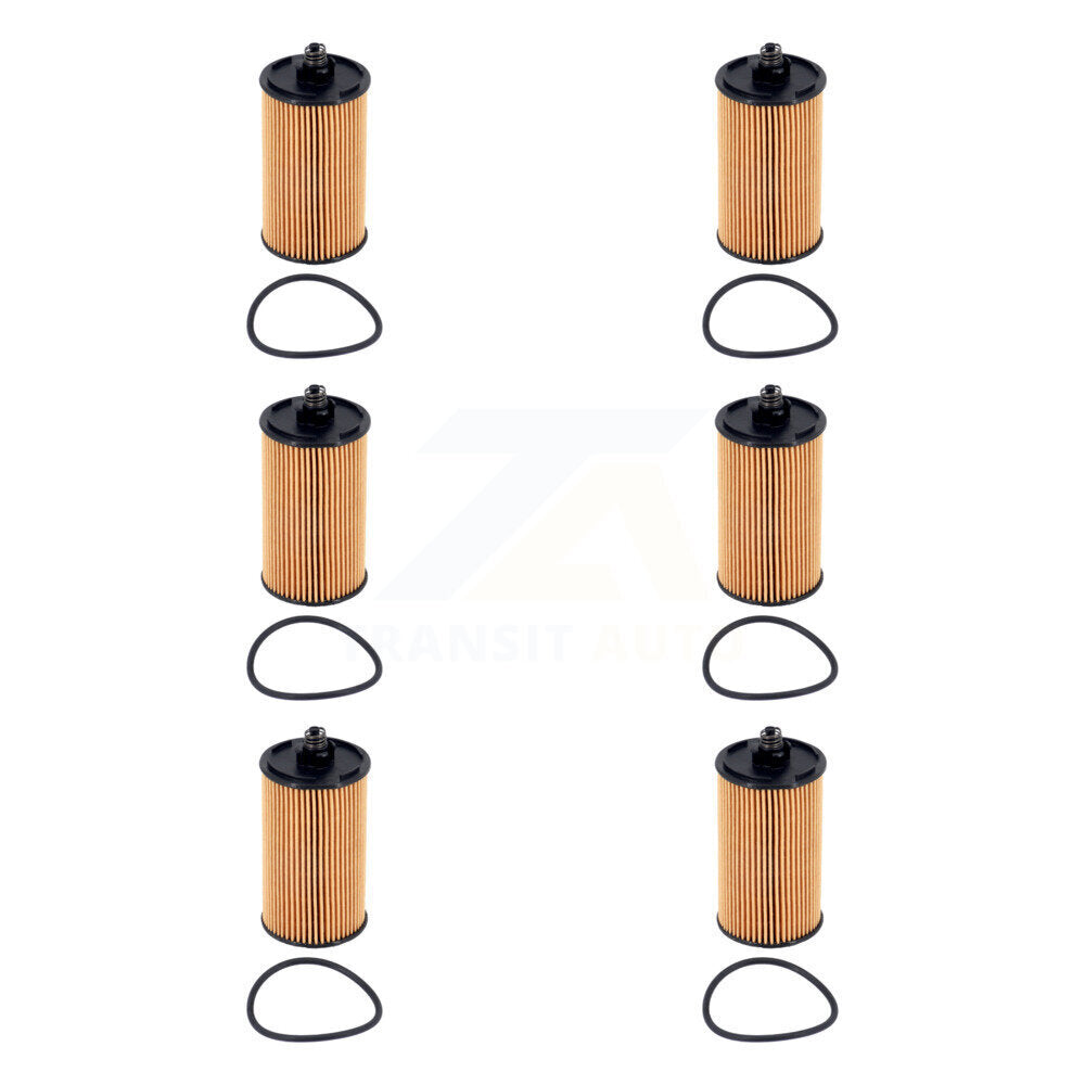 Filtre à huile à cartouche moteur (paquet de 6) pour Chevrolet Cruze Buick Encore Trax Soni