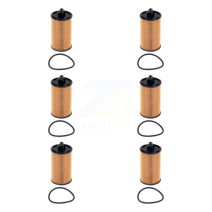 Filtre à huile à cartouche moteur (paquet de 6) pour Chevrolet Cruze Buick Encore Trax Soni