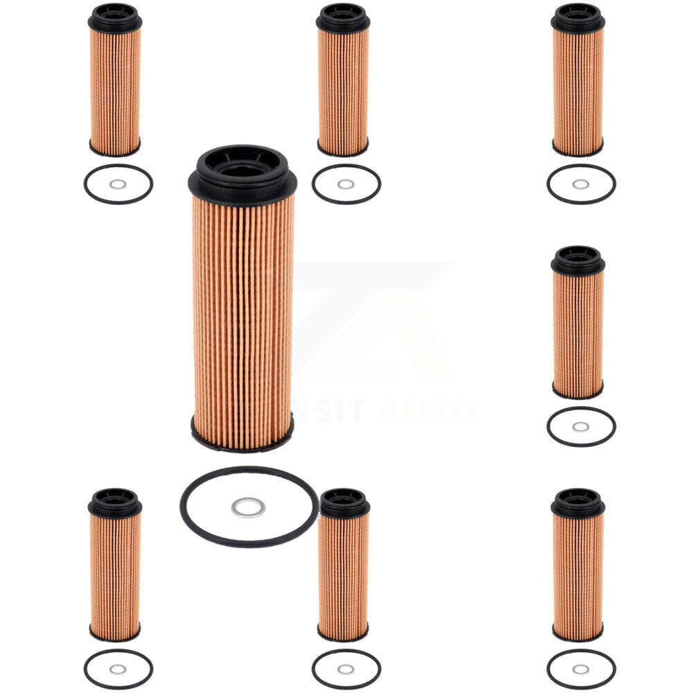 Filtre à huile à cartouche moteur (paquet de 8) pour BMW X3 X5 X4 X7 X6 M340i xDrive 340i G