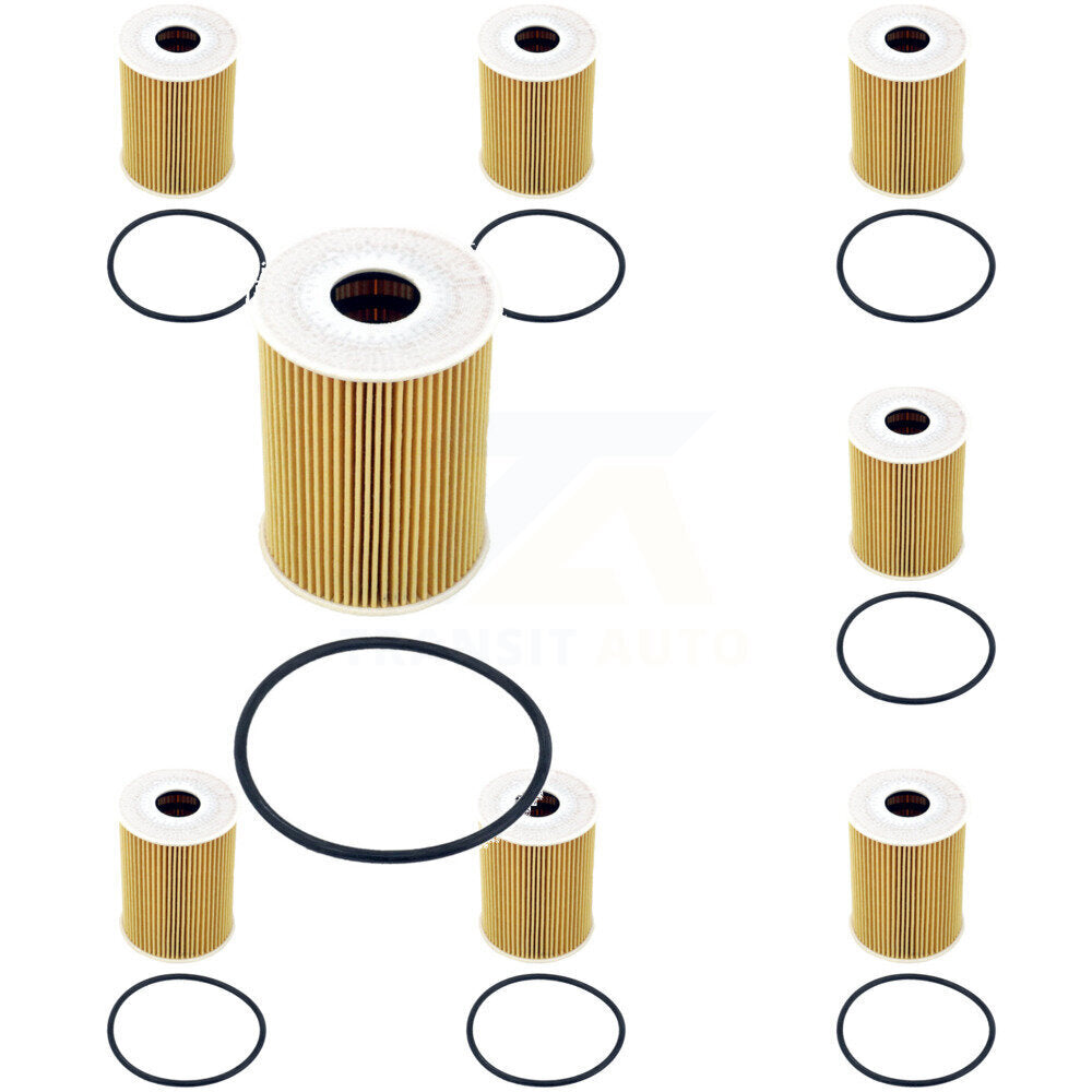 Filtre à huile à cartouche moteur (paquet de 8) pour Porsche 911 Cayenne Macan Panamera BMW