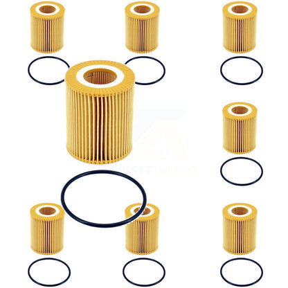 Filtre à huile à cartouche moteur (paquet de 8) pour Ford F-150 Land Rover Range Sport
