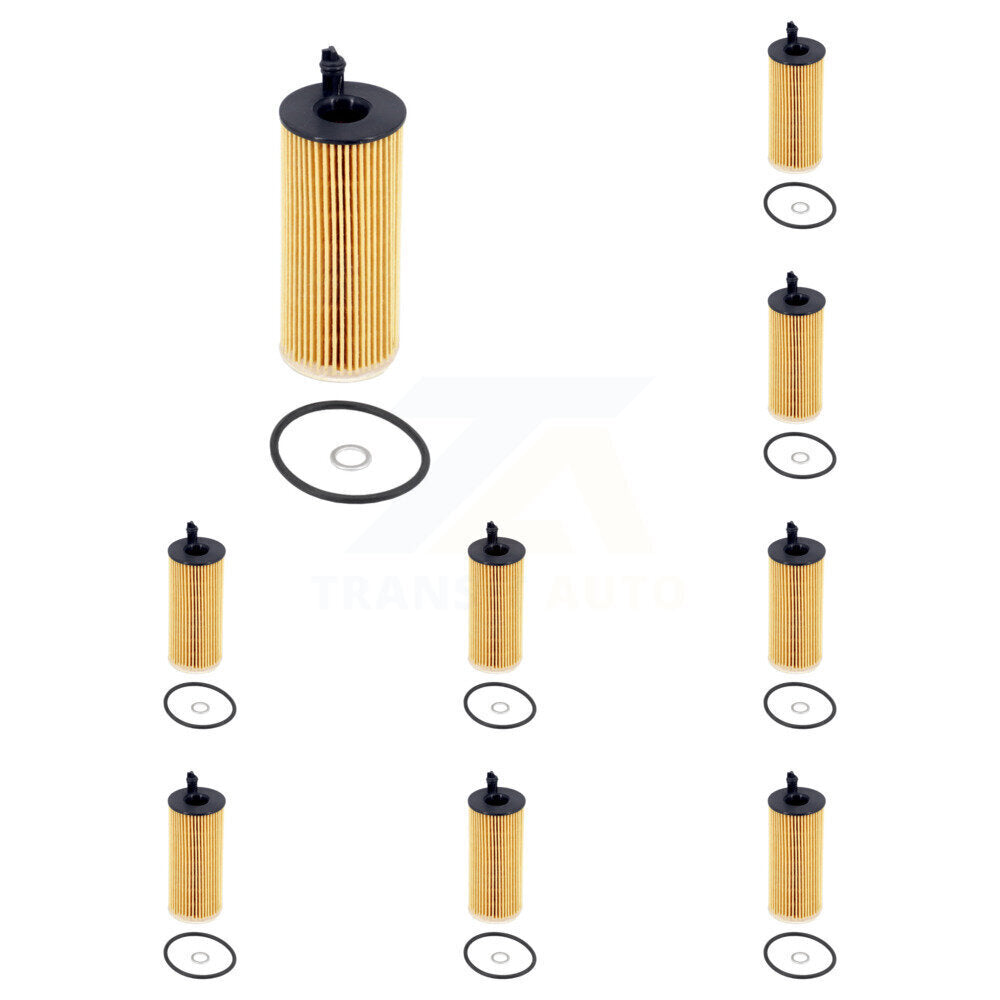 Filtre à huile à cartouche moteur (paquet de 9) pour BMW X5 X3 328d xDrive 535d 740Ld