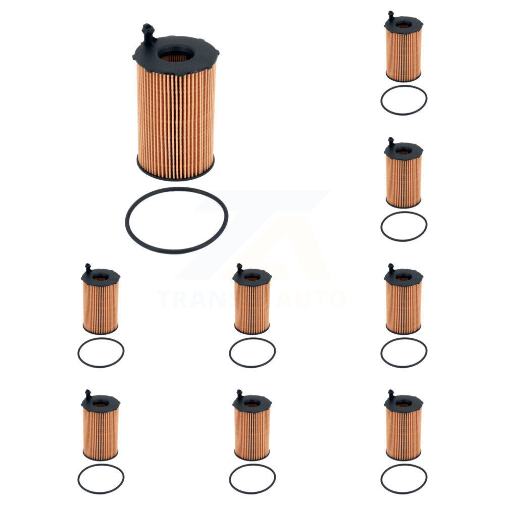 Filtre à huile à cartouche moteur (paquet de 9) pour Audi Q5 Volkswagen Touareg Porsche Q7