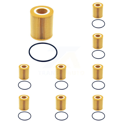 Filtre à huile à cartouche moteur (paquet de 9) pour Ford F-150 Land Rover Range Sport