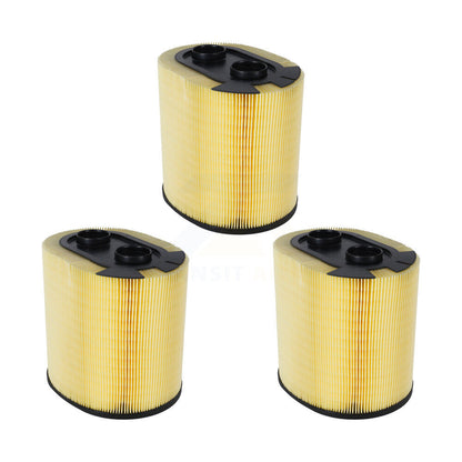 Filtre à air moteur (paquet de 3) pour Ford F-350 Super Duty F-250 F-450 F-55 2017-2019