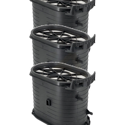 Filtre à air moteur (paquet de 3) pour Ford F-350 Super Duty F-250 Excursion F-550 F-45